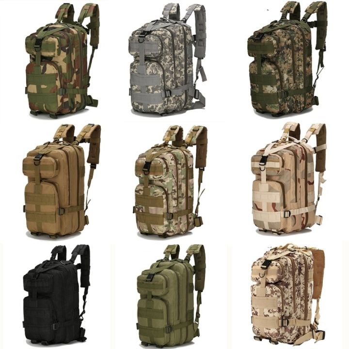 30l-40l-เป้ทหารกลางแจ้งกระเป๋าสะพายหลังสำหรับเดินทางกระเป๋าล่าสัตว์เดินป่าตกปลาเดินป่าตั้งแคมป์กีฬา