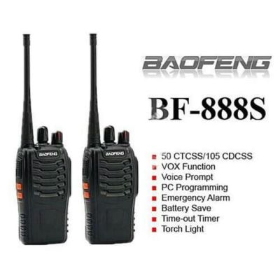 BAOFENG วิทยุสื่อสาร 2 ตัว BF-T3 Walkie Talkie 2 Way Radio Transceiver Ham UHF 462-467MHz สีดำ BLACK (2441)