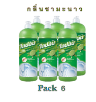 ไลปอน น้ำยาล้างจาน 150 มล. กลิ่นชามะนาว (แพ็ค 6 ขวด)