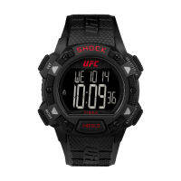 Timex TW4B27400 UFC CORE SHOCK นาฬิกาข้อมือผู้ชาย สายเรซิ่น สีดำ