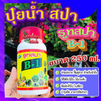 ปู๋ยน้ำ ปุ๋ยบำรุงพืช สปา  รูทสปา B-1 250 ml. ? น้ำยาเร่งราก ฟื้นฟูราก สำหรับชำกิ่ง เสียบยอด ติดตา และต้นไม้ที่เปลี่ยนกระถางใหม่?