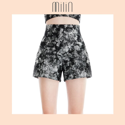 [MILIN] High waisted metallic shorts กางเกงขาสั้นเอวสูงทรงเข้ารูป / Siren Shorts