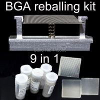 【Best value for money】 ชุด Gratis Ongkir Bga Reballing Stencils ด้วยลูกบอลประสาน25K ที่ให้ความร้อนโดยตรงสถานีรีบอล