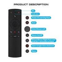 G20S เม้าส์ Air PRO Air Remote Controller,อินฟราเรดไร้สาย2.4G ชุดสำหรับแอนดอยด์ทีวีเพื่อการเรียนรู้ G50S G21S