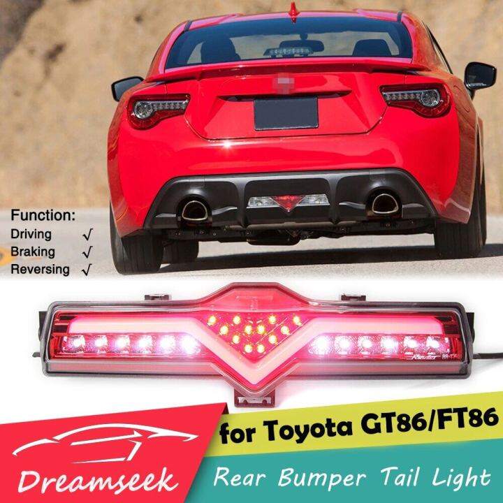 LED Reflector Rear Bumper Tail Light for Toyota 86 GT86 / Subaru BRZ