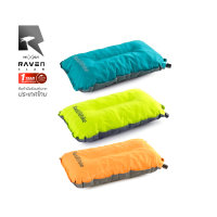 RAVEN CLAW Naturehike หมอนเป่าลม พับเก็บได้ง่าย น้ำหนักเบา พกพาสะดวก Sponge Automatic Inflating Pillow