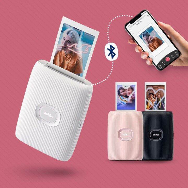 fujifilm instax mini link smartphone printer white
