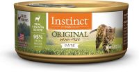 อาหารเปียกแมวระดับ 6 ดาว Instinct Original Grain-Free Pate Real Venison Recipe 156 กรัม