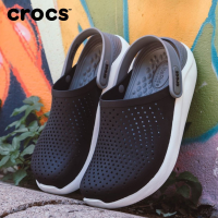 Crocs LiteRide Clog รองเท้าแตะอุดตัน รองเท้าลำลอง แฟชั่น สินค้าใหม่ ยอดนิยม รองเท้าชายหาด รองเท้าบุรุษและสตรี