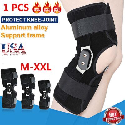 【LZ】 1Pc Hinged Knee Arthritis Support Guard Stabilizer Strap Wrap Sports Knee Pads Brace
