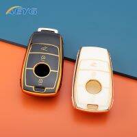 dfthrghd Promotion TPU Car Key Case Full Cover Shell For Mercedes Benz E C G M R S Class W204 W212 W176 GLC CLA GLA AMG Car Accessories