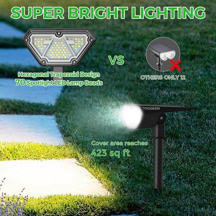 2pcs-waterproof-70-led-solar-lights-lamp-outdoor-solar-spotlights-garden-lawn-decoration-lighting-landscape