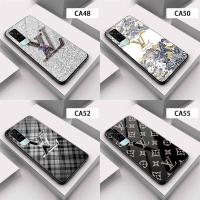 【Great. Cell phone case】 ซีรีส์ PC เคสลุกแก้วกระจก VIVO Y12S/Y12A/Y12D/Y15 2019/Y15 2020/Y15S /Y15A 2021/Y17 /Y11 /Y12 2019หลัง