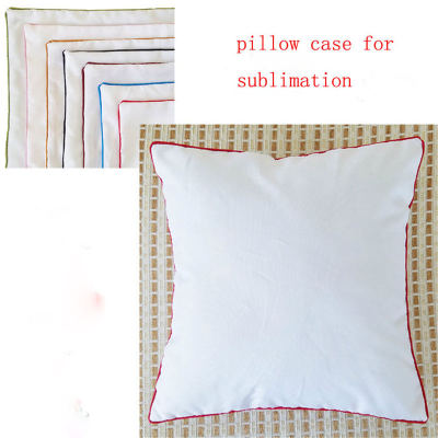 Free Shipping 6pcslot Blank Sublimation Pillowcase For Sublimation INK Print DIY Gifts Heat Press Printing Transfer