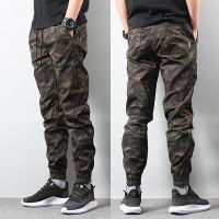 [READY STOCK]Pants mens loose camouflage pants casual pants overalls small feet trousers Harlan mens wearกางเกงผู้ชายกางเกงพรางหลวมกางเกงลำลองกางเกงหลวมฟุตกางเกงฮาร์ลานผู้ชายคานฟุต