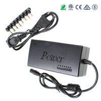 Laptop Universal Adapter 96W LED Charger Adjustable Power Supply Set 8 Detachable Plugs For Notebooks HP Toshiba Acer Asus