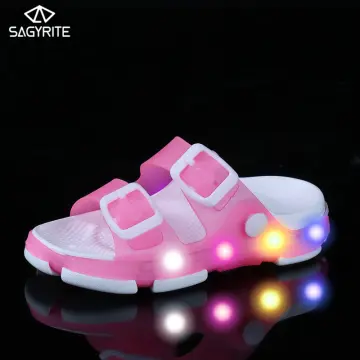 Flip flops with led on sale lights