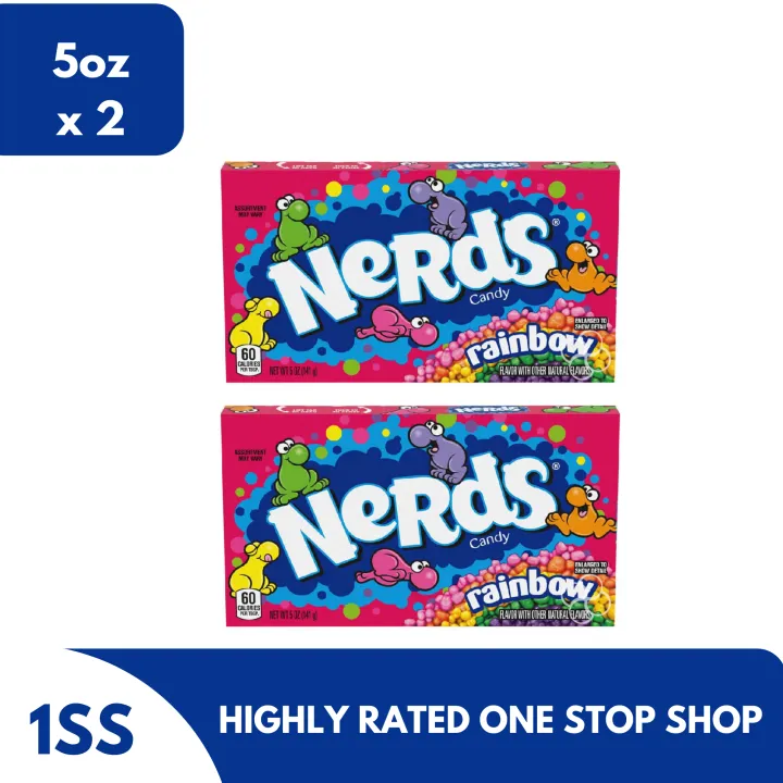 Wonka Rainbow Nerds Candy, 5oz set of 2 | Lazada PH