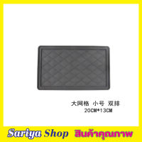 Anti Slip Mat แผ่นซิลิโคนยาง 20x13cm แผ่นวางมือถือรถ แผ่นวางมือถือ แผ่นวางโทรศัพ แผ่นกันลื่น ที่วางโทรศัพท์ ที่วางของ ที่วางของในรถ สีดำ