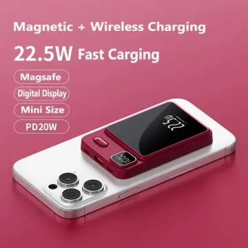 20000mAh Magsafe Power Bank Wireless Power Bank Mobile Phone Charger -  China Wireless Power Bank and Magnetic Power Bank price