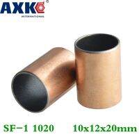 Axk 10pcs Sf-1 1020 10x12x20 Mm Self Lubricating Composite Bearing Bushing Sleeve Free Shipping Sf1