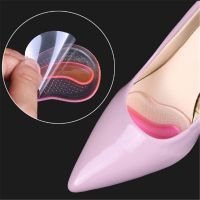 ☾✺✓ 1 Pair Invisible Shoe Pads Silicone Gel Forefoot Patch Insoles Women High Heels Anti-Slip Cushions Pads Pain Relief Foot Care