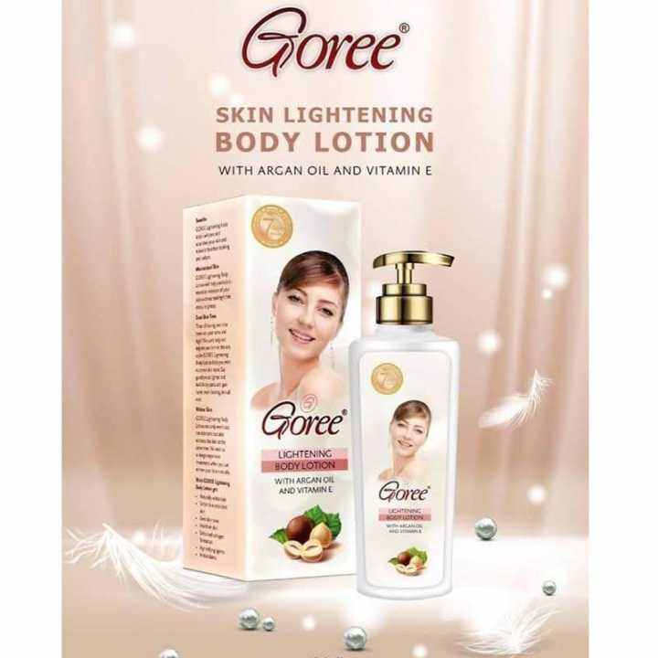 GOREE LIGHTENING BODY LOTION WITH ARGAN OIL& VITAMIN E Lazada