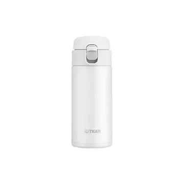 Tiger Thermos Water Bottle 480ml TIGER Mug Bottle One Touch Lightweight  MKA-K048WK White