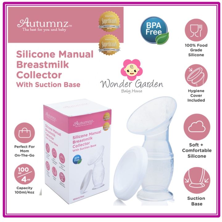 Autumnz Manual Breast Milk Collector, 100ml