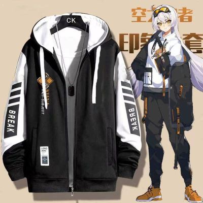 ۩ Honkai 3 โรงเรียน Anime Herrscher of the Kiana แจ็คเก็ตสองมิติชาย Zip เสื้อกันหนาวแจ็คเก็ตน้ำ
