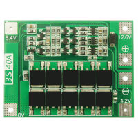 3S 40A Li-Ion โมดูลเซลล์เครื่องชาร์จไลโปแบตเตอรี่ลิเธียม PCB สำหรับการป้องกัน Bo