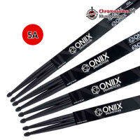 ไม้กลอง Oniix ขนาด 7A, 5A, 85A Black Stain Drumsticks