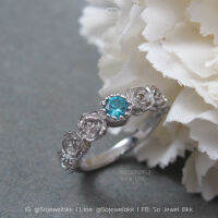 RRD0052111-2 แหวน Blue zircon