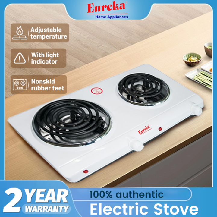 Eureka electric stove Dual Coil electric stove 2 burner complete set