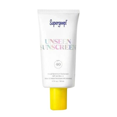 50ml supergoop Primer MAKE UP BASE unsee Sunscreen Broad Spectrum Face Primer Spf40 Beauty Health Makeup BASE