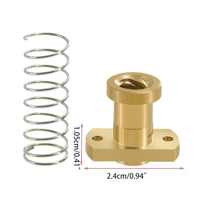 【HOT】◎ Anti Backlash Elimination Nuts for Upgrade Ender 3 CR-10 / Tornado/Clone 8mm Printer Accessory