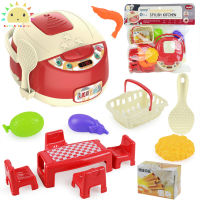 SS【ready stock】1 Set Of Childrens Kitchen Rice  Cooker  Toy Play Kitchen Accessories Gifts For Girls Boys