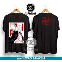 New Fashion Tokyo REVENGERS ANIME T-Shirt SANO MANJIRO RYUGUJI KEN DRAKEN TOKYO MANJI GANK Mens DISTRO T-Shirt 2023