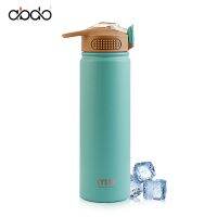 ✶▩ TYESO Thermal Water Bottle with Straw Stainless Steel Thermos Tumbler Cup Coffee Mug Leakproof Vacuum Flask Insulation Drinkware