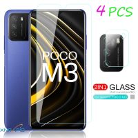 กระจกกล้องถ่ายรูปแก้ว Pocom3เหมาะสำหรับ Xiaomi Poco M3 Xiomi Pocophone ขนาดเล็ก Poco M3 M 3ปกป้องหน้าจอ