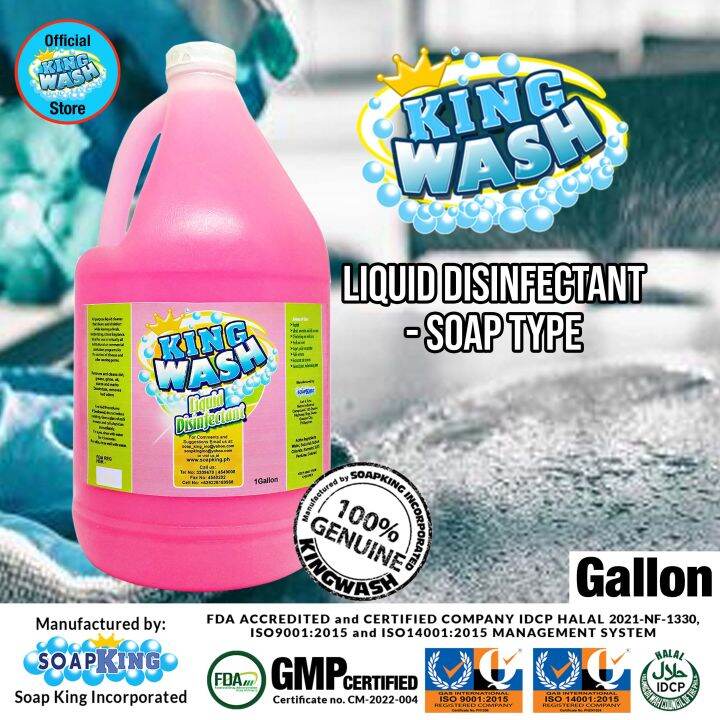 Kingwash Liquid Disinfectant, King Wash Liquid Disinfectant Cleaner ...