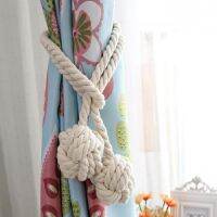 【Approving】Hand Wovenrope พู่ผ้าม่าน Tiedecorative Curtain Tie ตกแต่งบ้าน Line Curtain Buckleroom อุปกรณ์เสริม