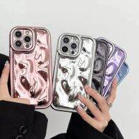 รูปแบบอุกกาบาตที่ถูกเคลือบด้วยไฟฟ้าเหมาะสำหรับเคสโทรศัพท์มือถือ14โปรแมกซ์เคสนิ่มมี13ป้องกันการตก12สีทึบ11