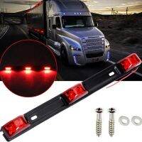 Trailer Tail Light Bar, 14.2 inch Red Clearance Identification ID Marker Light with Bracket for Pickup Truck Trailer RV