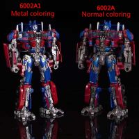 Transformation Toys Optimus Deformation Robot SS05 6022A Action Figure OP Commander Anime Alloy Car Metallic Coloring Model Gift