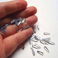 Teardrop Shape Better Hot Fix Rhinestones,แก้ว Strass Hotfix เหล็ก Rhinestones เย็บและผ้า Dec