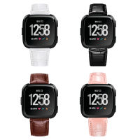 สายหนังคุณภาพดีสายนาฬิกาFitbit Versa / Versa Lite / Versa 2 / SE