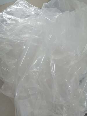 เศษถุงพลาสติกถุงซิบล็อคใส 30x46 สำหรับประดิษฐ์ จากโรงงาน น้ำหนัก 2 ขีด