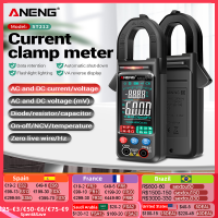 ANENG ST212 Clamp Meter Digital Clamp Multimeter 6000 Counts Smart AC DC Voltmeter 400A Ammeter Auto Range VA Colored Display