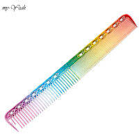 Myyeah 1Pcs Anti-Static Rainbow หวีคู่หัว Entangled ทนความร้อนได้อุณหภูมิหวีตรง Pro ร้านเสริมสวยจัดแต่งทรงผมเครื่องมือ-05